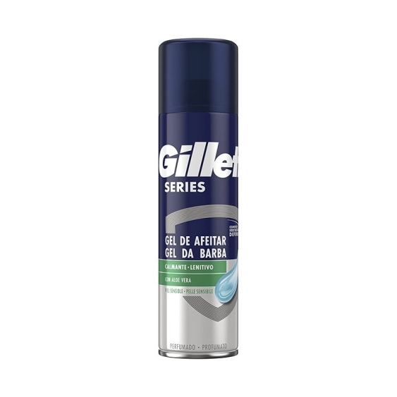 Gillette Gel Da Barba Lenitivo Con Aloe Vera 200 ml