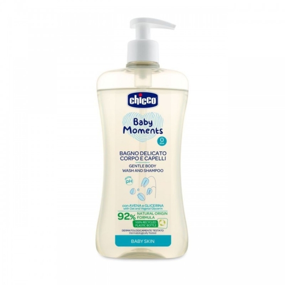 Chicco Baby Moments Bagno Delicato Corpo e Capelli 500 ml