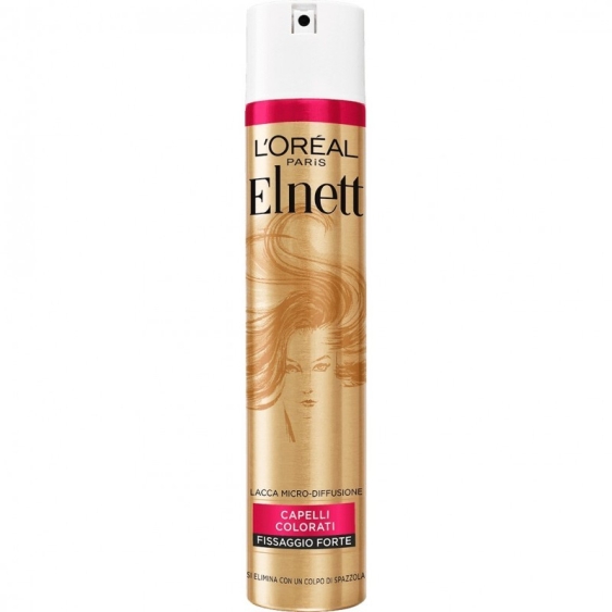 L'Oreal Paris Elnett Lacca Fissaggio Forte Capelli Colorati 250 ml