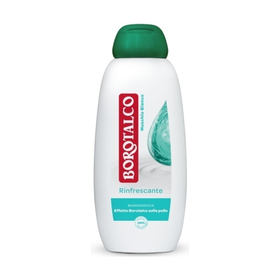 Borotalco Muschio Bianco Bagnodoccia Rinfrescante 450ML
