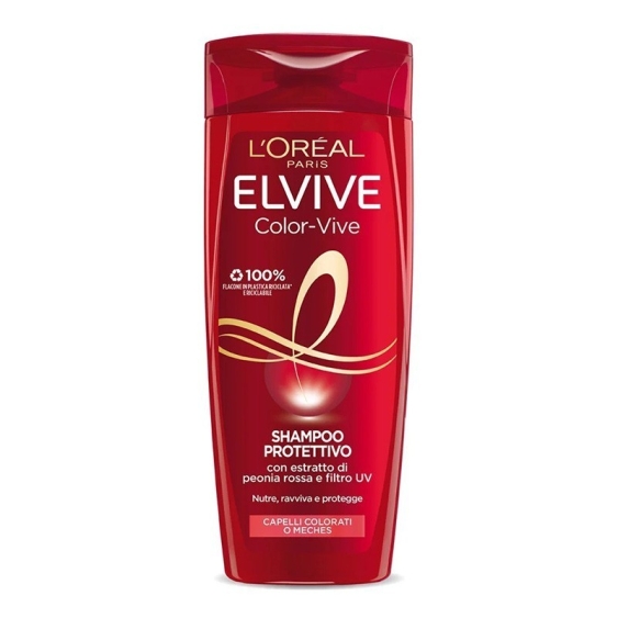 L'Oreal Paris Elvive Color-Vive Shampoo Protettivo Per Capelli Colorati 285 ml