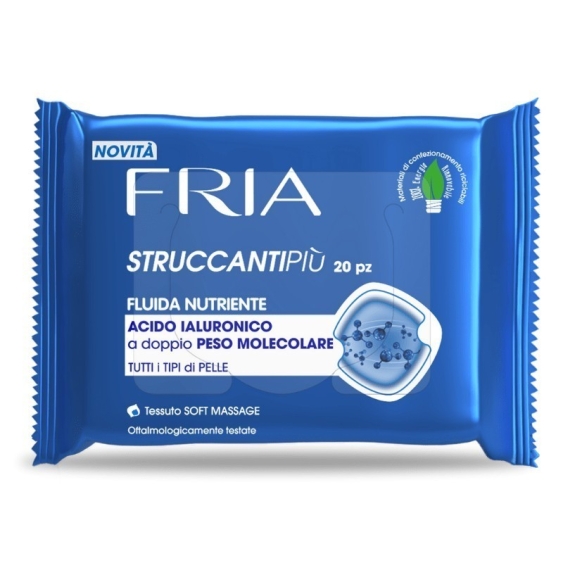 Fria StruccantiPiù Fluida Nutriente Salviette Struccanti - 20 pezzi