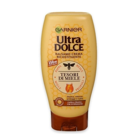 Garnier Ultra Dolce Balsamo Crema Ricostituente Tesori di Miele 250 ml