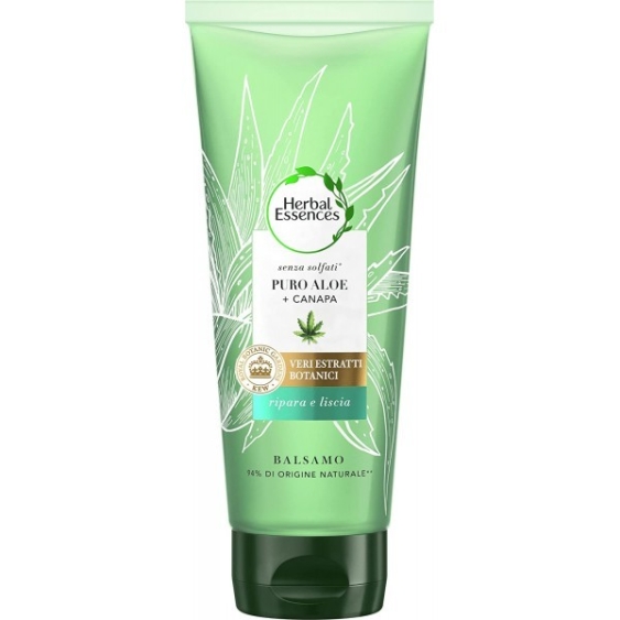 Herbal Essences Puro Aloe + Hemp Balsamo 180 ml