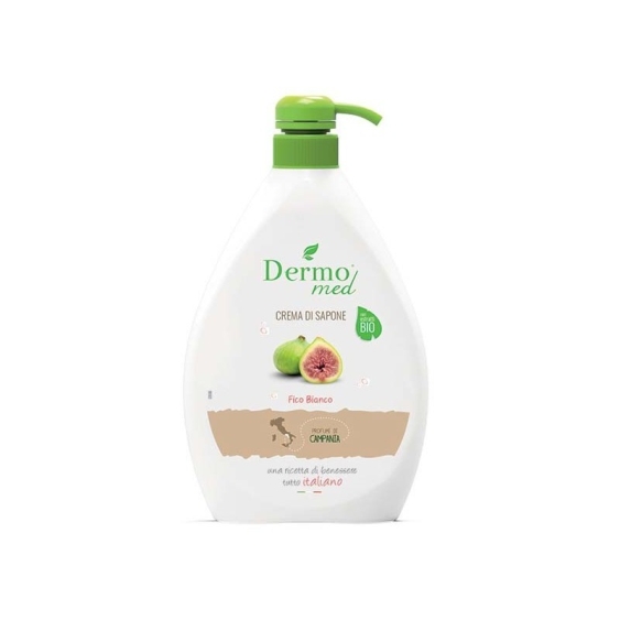 Dermomed Crema di Sapone Fico Bianco 600 ml