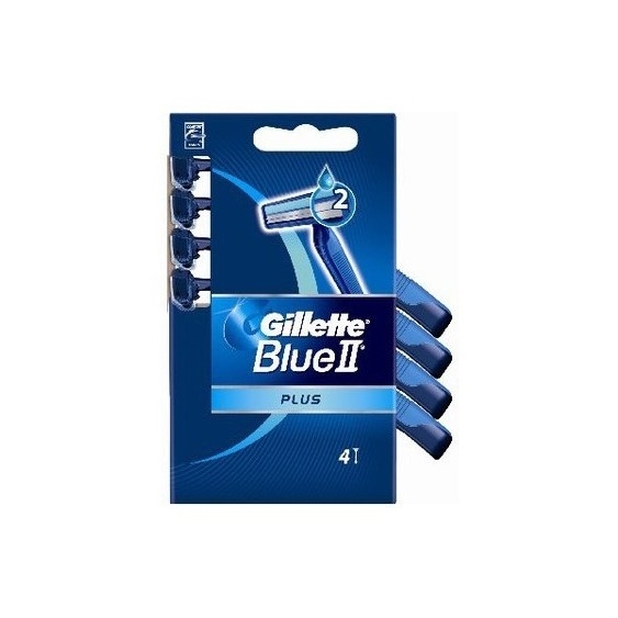 Gillette Blue II Plus Rasoi Usa E Getta 4 Pezzi