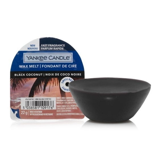 Yankee Candle Cera da sciogliere Black Coconut 22 gr