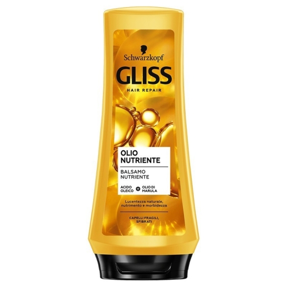 Schwarzkopf Gliss Olio Nutriente - Balsamo Nutriente 200 ml