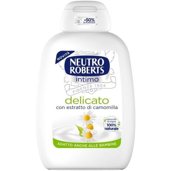 Neutro Roberts Detergente Intimo Delicato Con Estratto di Camomilla 200 ml