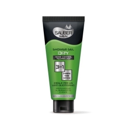 Sauber Men Shower Gel Dry 3 in 1 200 ml