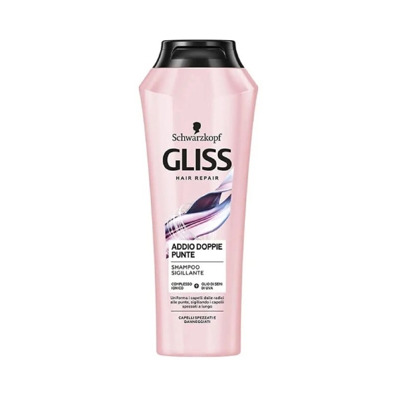 Schwarzkopf Gliss Hair Repair Shampoo Balsamo Sigillante Addio Doppie Punte 250 ml