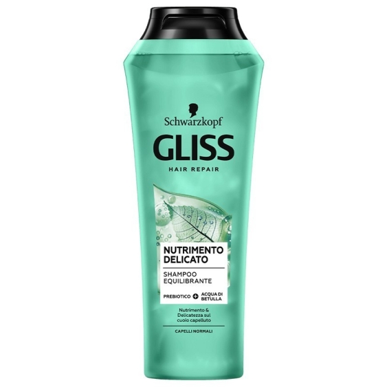 Schwarzkopf Gliss Hair Nutrimento Delicato Shampoo Equilibrante 250 ml