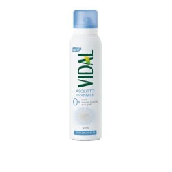 Vidal Asciutto Invisibile Talco Deo Spray 150 ml