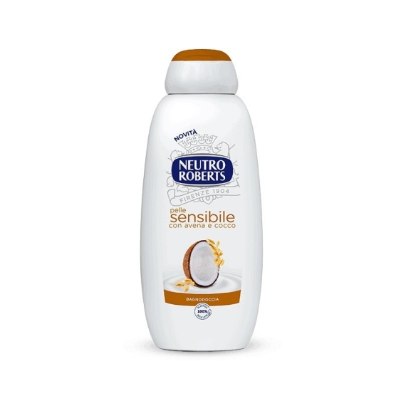 Neutro Roberts Bagnodoccia Per Pelle Sensibile Avena e Cocco 450 ml
