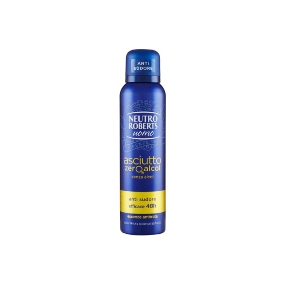 Neutro Roberts Deodorante Spray Uomo Fresco Essenza Marina 150 ml