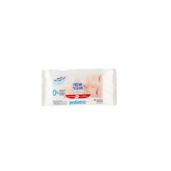 Fresh & Clean Pediatric Salviette Umidificate 72 pz