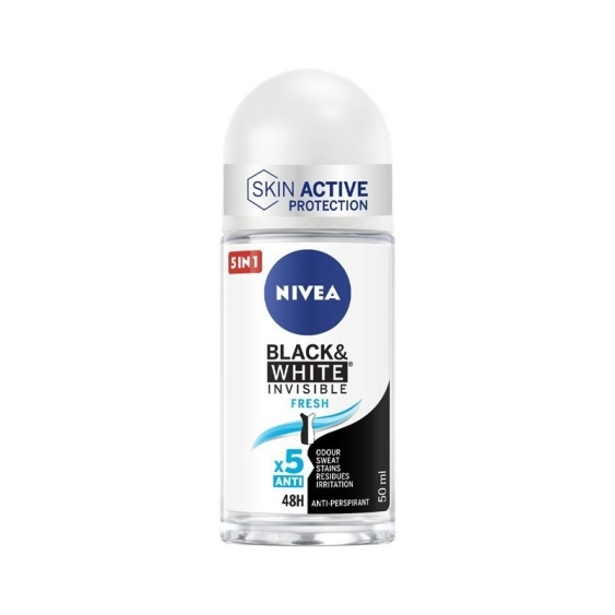 Nivea Invisible Black & White Fresh Deodorante Roll-On 50 ml