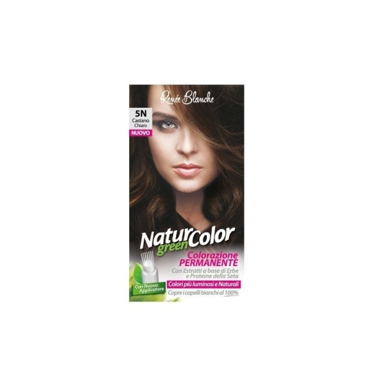 Renee Blanche Natur Color Green Colorazione Permanente Naturale 5N Castano Chiaro
