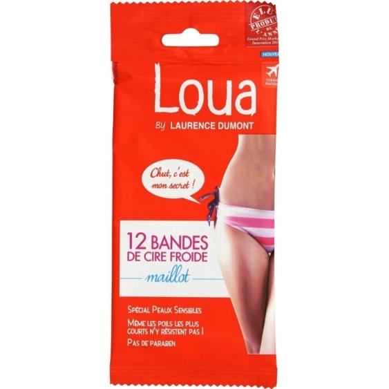 Loua Strisce Depilatorie Inguine 12 pz