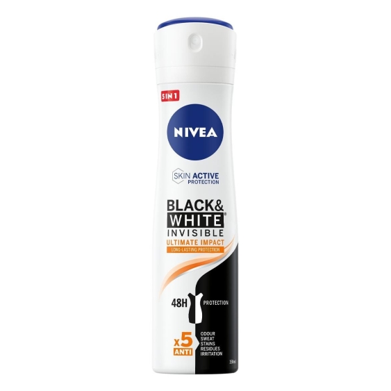 Nivea Black & White Invisible Ultimate Effect Deodorante Spray 150 ml