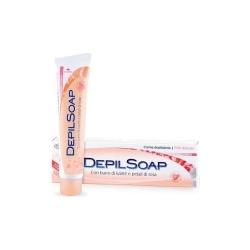 Depilsoap Crema Depilatoria pelli delicate viso e bikini 75 ml