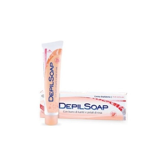 Depilsoap Crema Depilatoria pelli delicate viso e bikini 75 ml