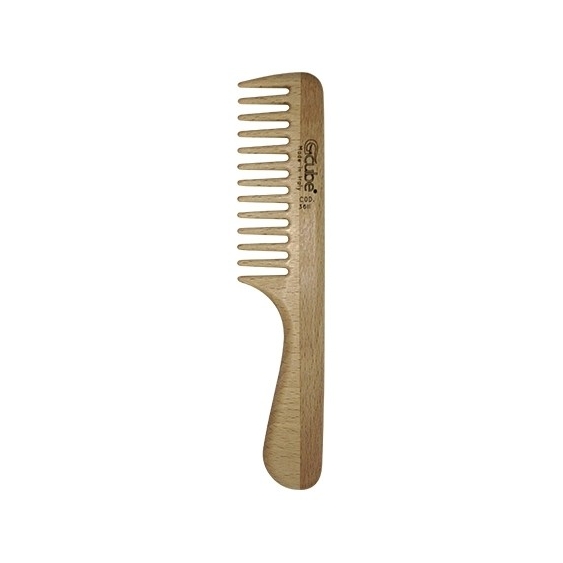 Gcube Pettine In Legno Di Faggio Con Manico