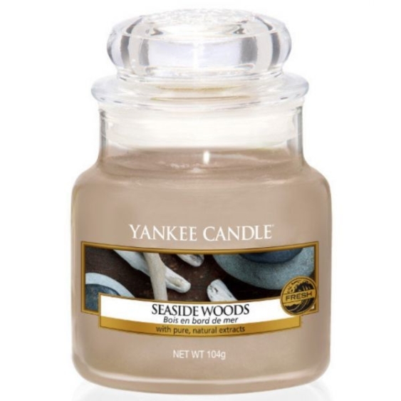 Yankee Candle Candela Profumata In Giara Piccola - Seaside Woods 104 gr