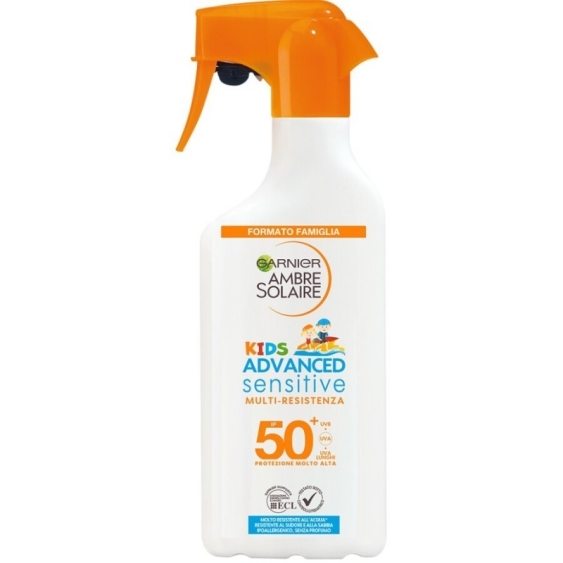 Garnier Ambre Solaire Advanced Sensitive Kids SPF 50+ - Protezione Solare 300 ml