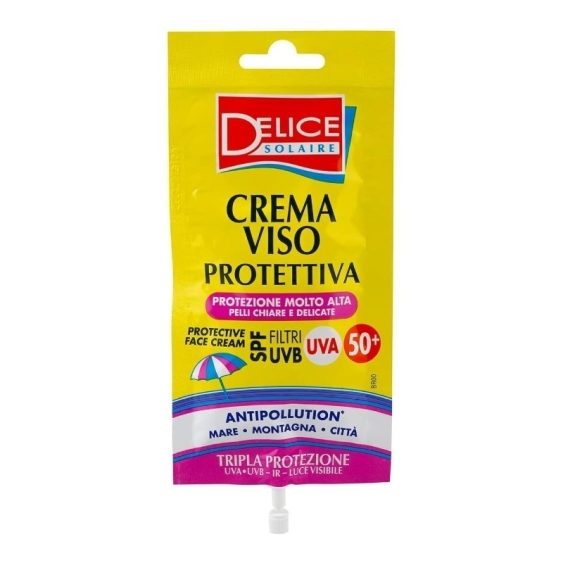 Delice Crema Viso Protettiva Anti Inquinamento In Bustina SPF 50+ 40 ml