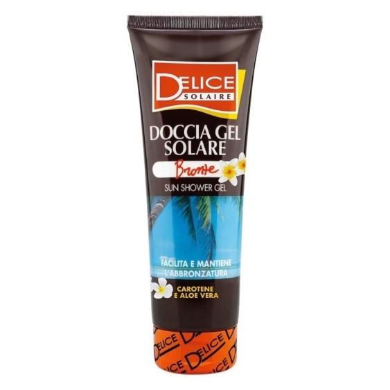 Delice Doccia Gel Solare Bronze Con Carotene e Aloe Vera 250 ml