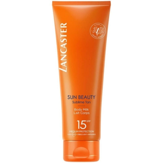Lancaster Sun Beauty Body Milk Latte Solare Corpo SPF 15 250 ml