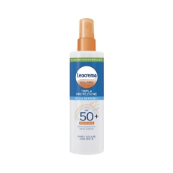 Leocrema Spray Solare Idratante Tripla Protezione Pelli Sensibili SPF 50+ 200 ml