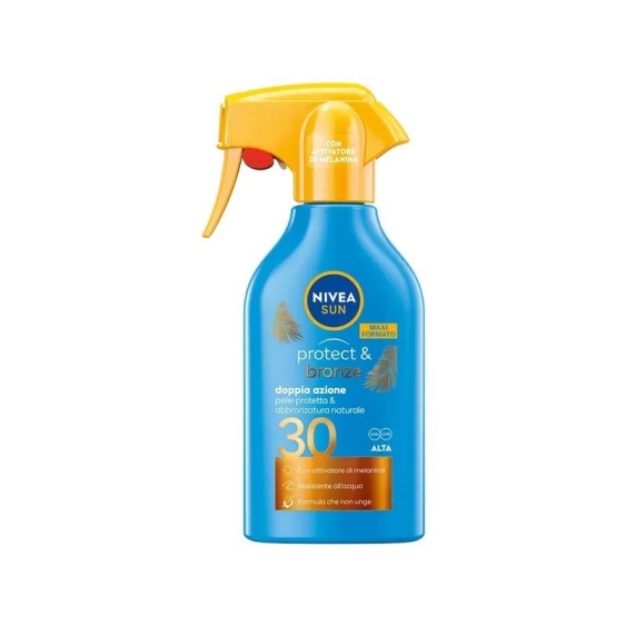 Nivea Sun Protect & Bronze Spray Solare Resistente All'Acqua SPF 30 270 ml