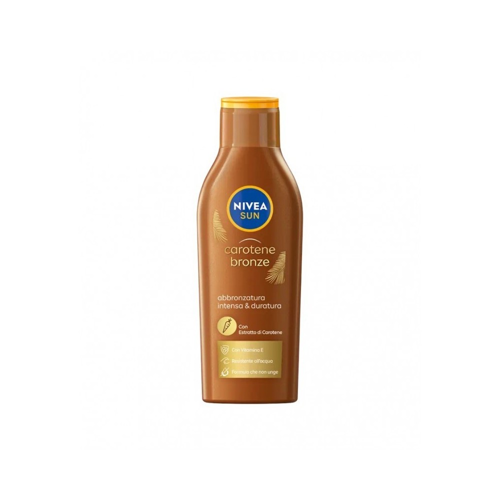 Nivea Sun Carotene Bronze Latte Solare Con Estratto Di Carotene SPF 6