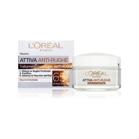 L'Oreal Paris Attiva Anti-Rughe Trattamento Fortificante Giorno e Notte - 50 ml