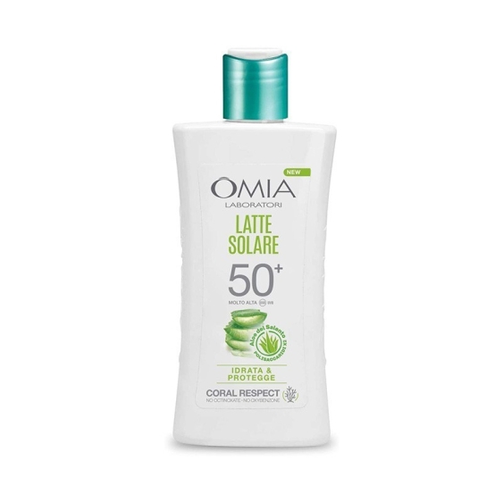 Omia Latte Solare SPF 50+ Protezione Idratante Coral Respect 200 ml