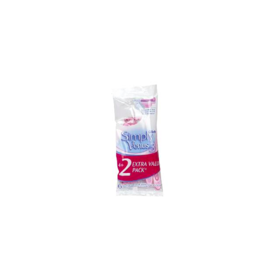 Gillette Venus Simply3 Rasoio Donna 4pz+2