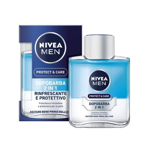 Nivea Men Protect & Care - Dopobarba 2 In 1 Rinfrescante E Protettivo 100 ml