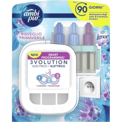 Ambi Pur Starter Kit 3Volution Diffusore Elettrico Risveglio Primaverile 20 ml