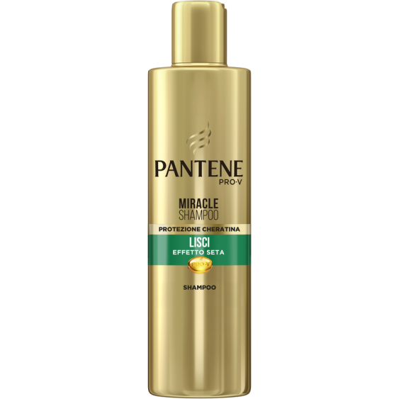 Pantene Pro-V Miracles Shampoo Protezione Cheratina Lisci Effetto Seta 250 ml