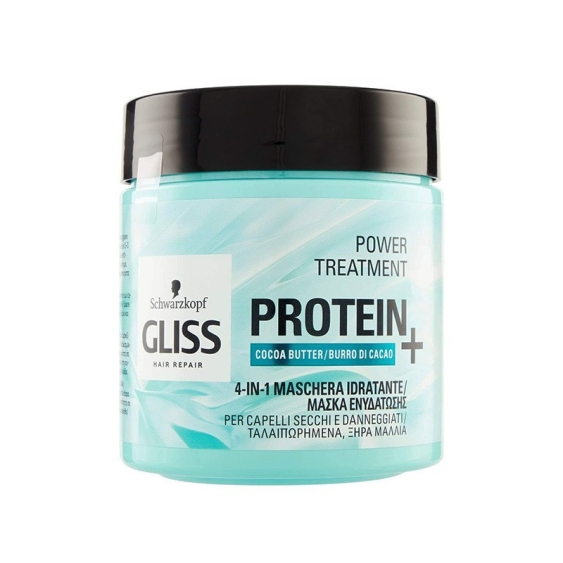 Schwarzkopf Gliss 4 in1 Power Treatment Protein+ Maschera Idratante 200 ml