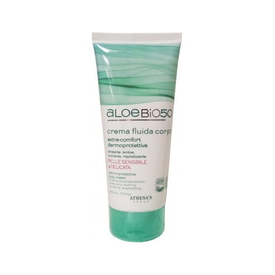 Athena's AloeBio50 Crema Fluida Corpo Extra-comfort Dermoprotettiva 200ML