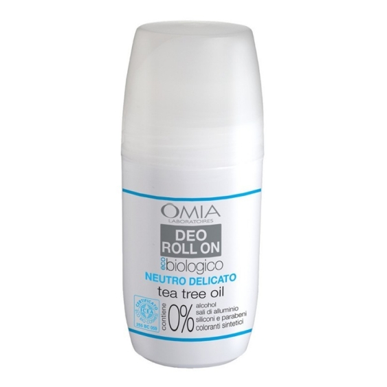 Omia Deo Roll On Neutro Delicato Tea Tree Oil 50 ml
