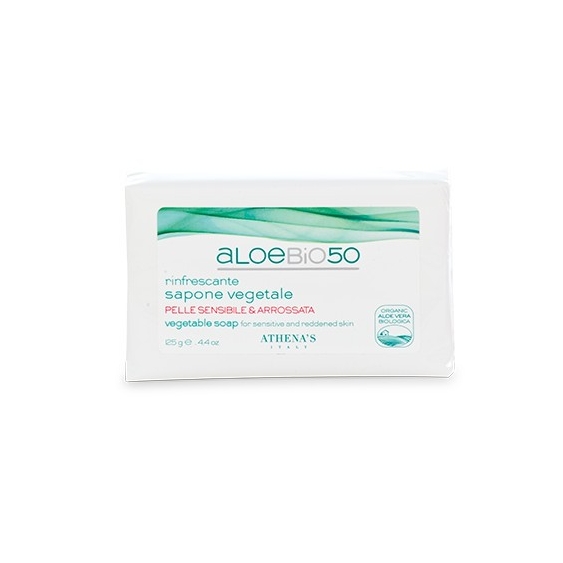 Athena's AloeBio50 Sapone Vegetale Rinfrescante 125 gr