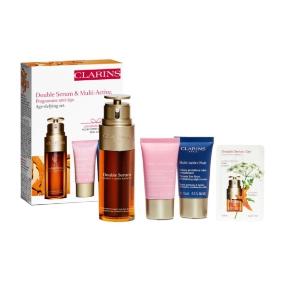 Clarins Double Serum & Multi-Active Cofanetto Anti-Age