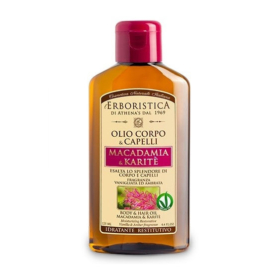 Athena's L'Erboristica Olio Corpo & Capelli Macadamia  e Karite 125ML