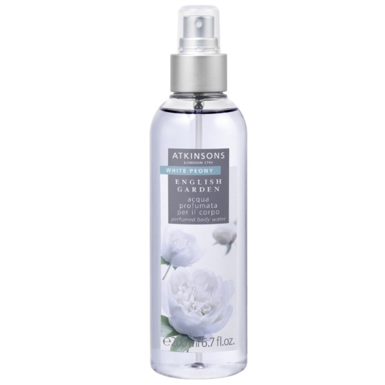 Atkinsons English Garden Acqua Profumata per il Corpo White Peony 200ML