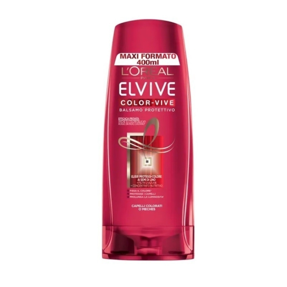 L'Oreal Paris Elvive Color Vive Balsamo Protettivo Per Capelli Colorati O Meches 400 ml