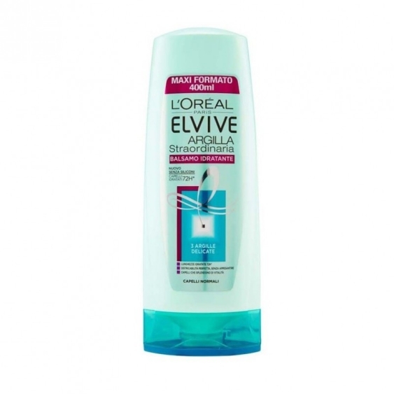 L'Oreal Paris Elvive Argilla Straordinaria Balsamo Idratante 400 ml